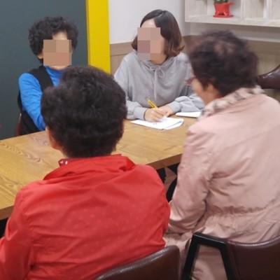 첨부 이미지 1-노인사회활동지원사업 보육교사도우미사업 4월 팀별모임 
