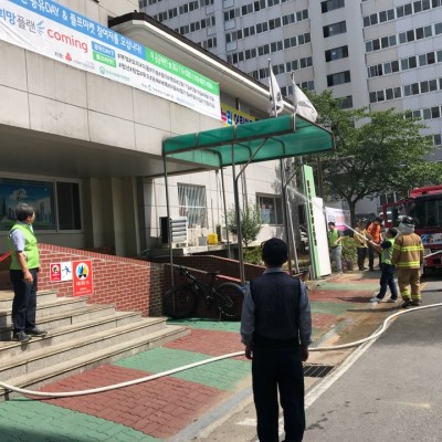 첨부 이미지 2-2018년 이용자 소방훈련, 교육 실시