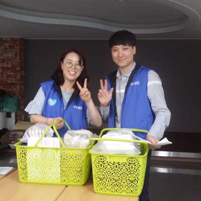 첨부 이미지 1-[과일도시락서비스]삼성생명호남지역본부와 함께합니다.