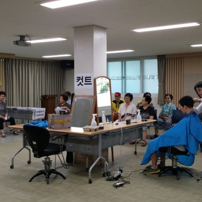 첨부 이미지 3-[이미용서비스]염색과 컷트서비스를 함께 진행하였습니다.