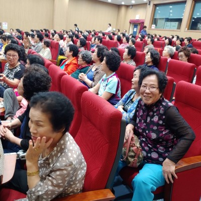 첨부 이미지 2-2019년 노인일자리 통합교육이 9월9일 북구 청소년 수련관에서 진행했습니다