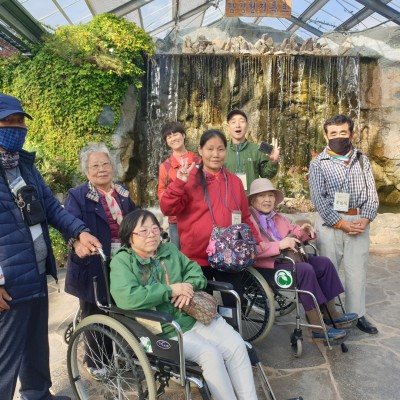 첨부 이미지 3-2019 장애인 사회적응프로그램 희망동아리 10월 활동- 함평국향대전